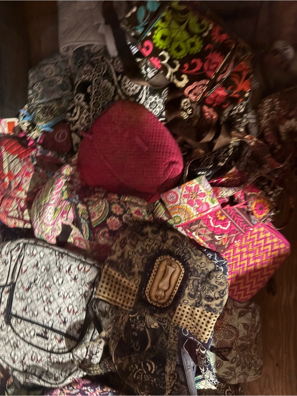 vera bradley lot bag
